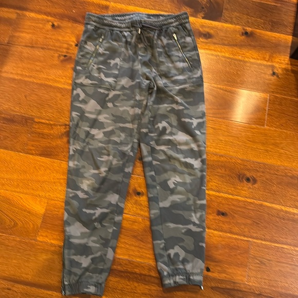Athleta Camo Track Pants - Picture 2 of 6
